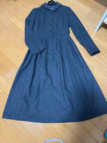 마가렛 호웰 그레이 롱 드레스