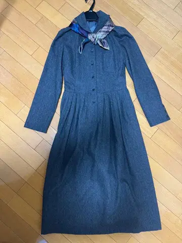 마가렛 호웰 그레이 롱 드레스