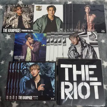 THE RAMPAGE 란페 RIKU 아더 자켓 27매 세트