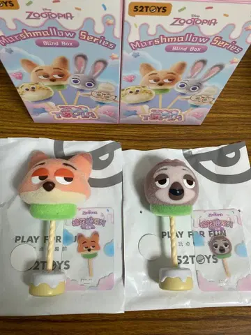 52TOYS 주토피아 마쉬멜로우 시리즈 플로키 닉