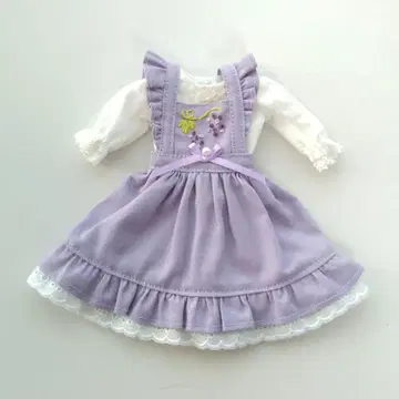 리카짱 브라이스 사이즈 작가님 핸드메이드 블라우스 스커트 세트 1