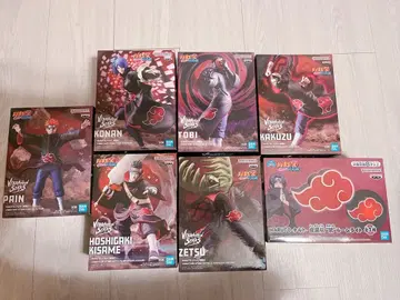 NARUTO 나루토 -돌풍전- 아카츠키 피규어 룸 라이트 세트