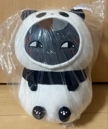 나츠메 우인장 모후굿토 봉제 인형 팬더냥코 선생님 블랙냥코