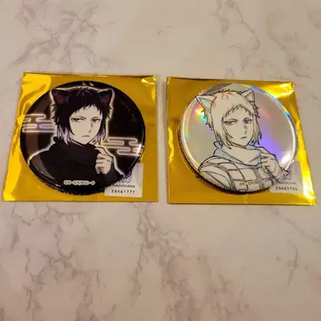 문호 스트레이독스 난자 홀로 캔뱃지 아쿠타가와 류노스케 2점