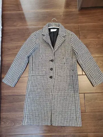 AZUL 아줄 체스터 코트 하운드투스 체크