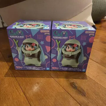 [ 새상품 ] 자쿠 [ 하츠네 미쿠 Ver. ] 2세트