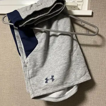 언더아머 Under Armour XL 숏팬츠 그레이/네이비