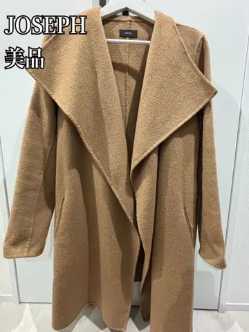 JOSEPH 카멜 롱 코트 사이즈 38