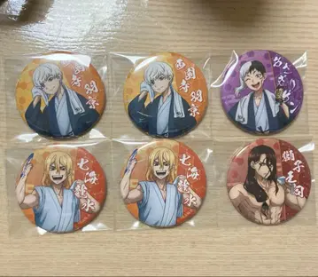 닥터 스톤 Dr.stone 극락탕 온천 콜라보 캔뱃지 세트