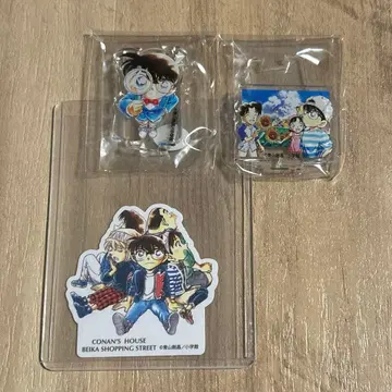 명탐정 코난 코난 백화점 아크릴 스탠드 트레이딩 스티커 소년 탐정단