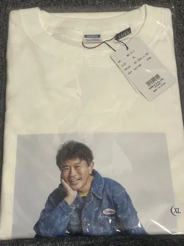 하마다 마코토전 SAPEur 한정판 콜라보 사진 T셔츠 XL 사이즈