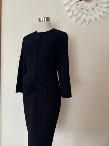 하나에모리 프랑스제 11A3 네이비 컬러 셋업 수트 네이비 수트