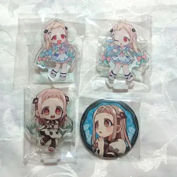 지박소년 하나코 군 네네 아크릴 스탠드 캔뱃지 마린