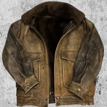 가죽 보아 자켓