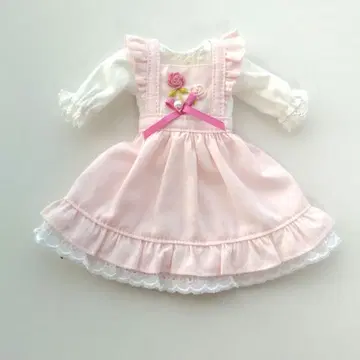 리카짱 브라이스 사이즈 작가 핸드메이드 블라우스 스커트 세트 2