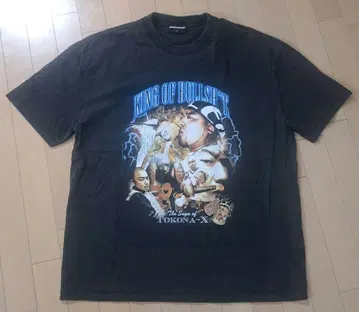 TOKONA-X KING OF BULLSH* T 셔츠 L 사이즈