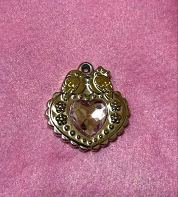 세본스타 레트로 작은 새 하트 핑크