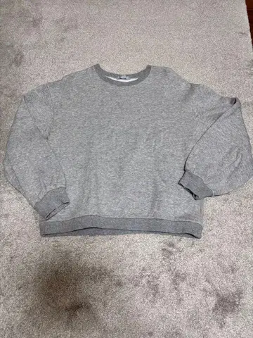 deux C 그레이 크루넥 맨투맨