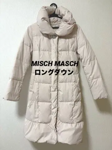 [ 새상품급 ] MISCH MASCH 롱 다운 코트 M 사이즈 핑크
