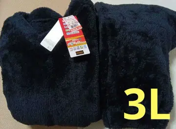 미사용 새상품 남성용 긴팔 파자마 데오 리치 네이비 파이버 히트 3L