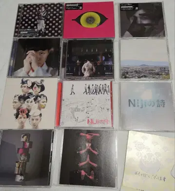 도모토 츠요시 CD 묶음 판매 11점  Niji의 시 RAIN