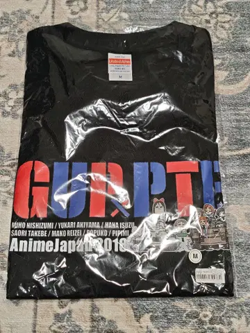 걸즈 앤 판처 포푸테피픽 콜라보 T셔츠 M 사이즈