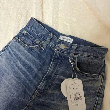 [ 새상품 택 포함 ] CALNAMUR 플레어 데님 블루 새상품 택 포함