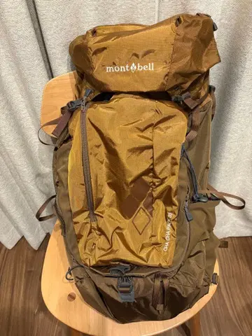 mont-bell 차차 팩 35L 남녀 공용 브라운