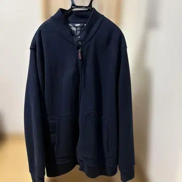 랜즈 엔드 네이비 점퍼