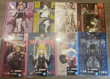 제일복권 DEATH NOTE 데스노트 F상 클리어 포스터 8종 세트