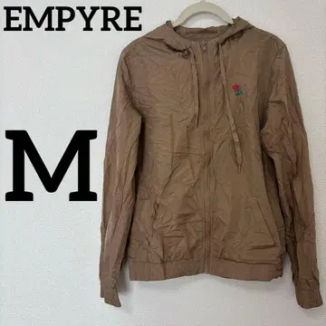 새상품급 EMPYRE [ M ] 후드 부착 나일론 자켓 베이지