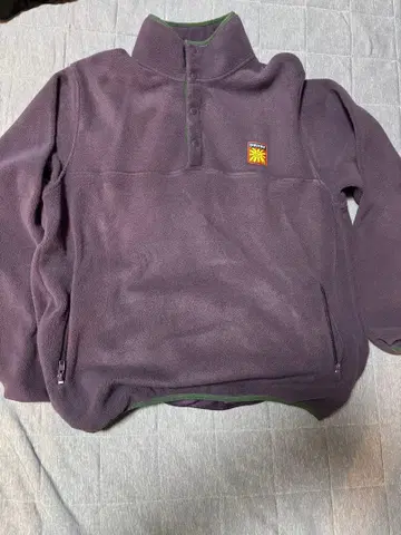 OnlyNY 퍼플 하프 지퍼 자켓 L 사이즈