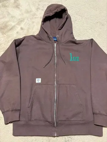 Interbreed 후드티 L 브라운