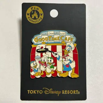 디즈니 휴이 듀이 루이 굿타임 카페 핀 배지