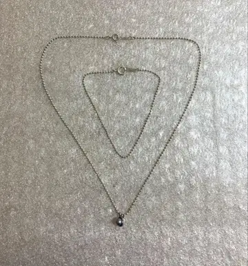 silver 925 볼 체인 팔찌 목걸이 starring