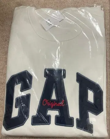 GAP 화이트 맨투맨 L 사이즈