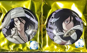 BLEACH 천년혈전편 블라인드 캔뱃지 쿠키 루키아/쿠키 백야