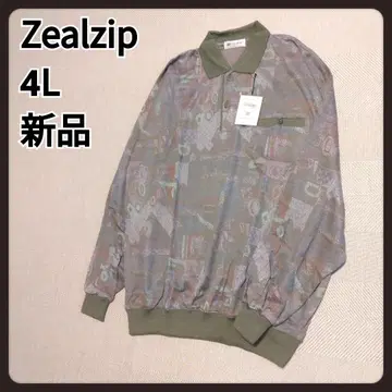 ZEALZIP 니트 피케 셔츠 4L 새상품 남성용