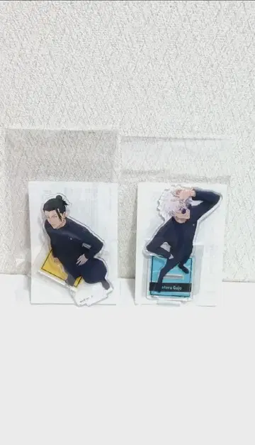 주술회전 고죠 사토루 게토 스구루 아크릴 스탠드