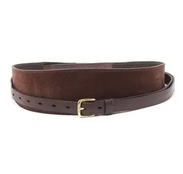 PUNTOVITA 가죽 벨트 (다크 브라운)