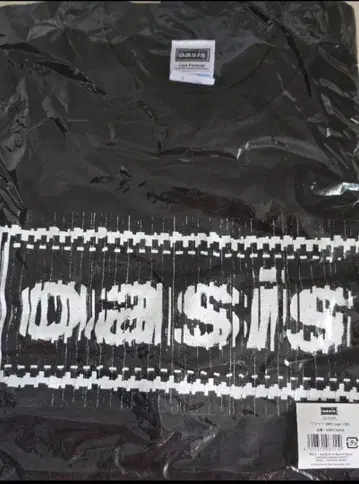 oasis T셔츠 M 30주년 특별전 Live Forever 오아시스