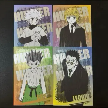 헌터헌터 엽서 컬렉션 크라피카 키루아 곤 레오리오