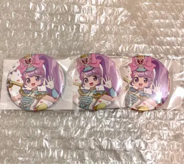 마루쿠지 유메 와쿠 마칭 스에키치 캔뱃지 마나카 논 3개
