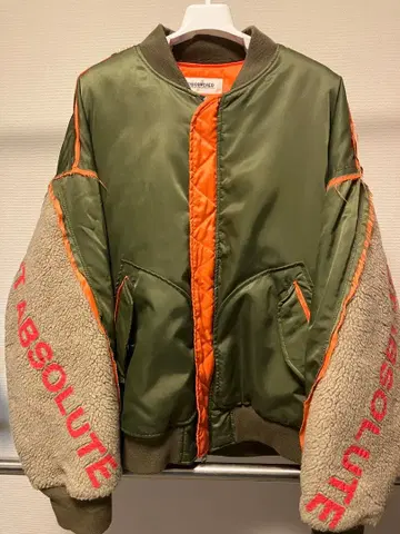 DISCOVERED MA-1 자켓 올리브 그린 BOA 3