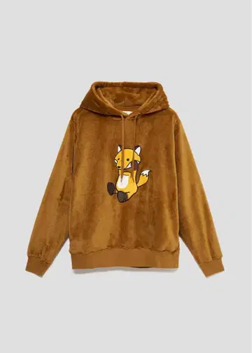 새상품 그라니프 컨트롤 베어 폭스 보아 플리스 후드티