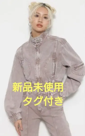 택 포함 새상품 LAGUA GEM CANCER DENIM BZ 블루종