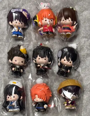 은혼 중국 한정판 미니 피규어 9종 세트