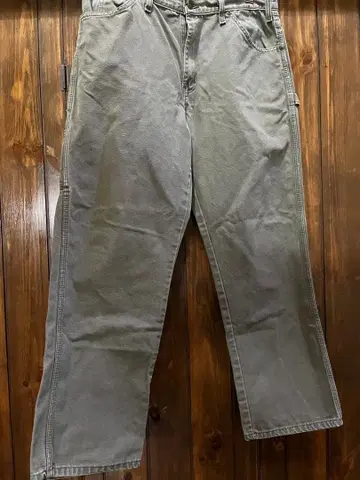 Dickies 페인터 팬츠 올리브 아메카지 바이커