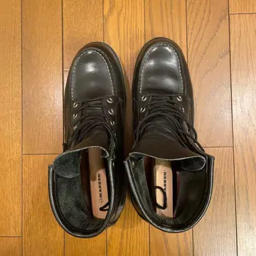 Red Wing 블랙 아이리쉬 세터 부츠 RedWing 각인판 빈티지