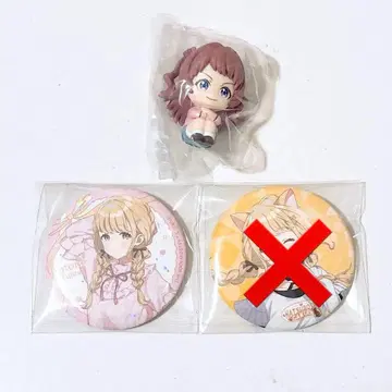 학마스 후지타 코토네 하나미 사키 시부야 109 캔뱃지